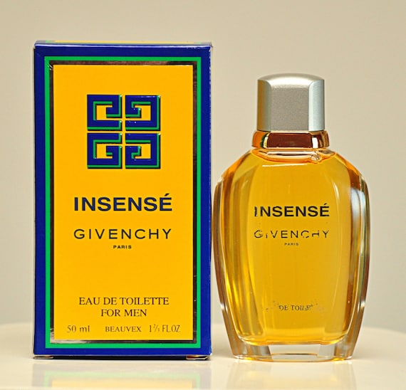 Givenchy Insense Eau De Toilette Edt 50ml 1.2 3 Fl. Oz. Splash Not Spray Perfume for Man Rare Vintage 1993 Etsy Canada
