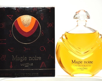 Lancome Magie Noire Eau de Toilette 100ml Splash Damenparfüm Sehr selten Vintage 1978 Erste Version
