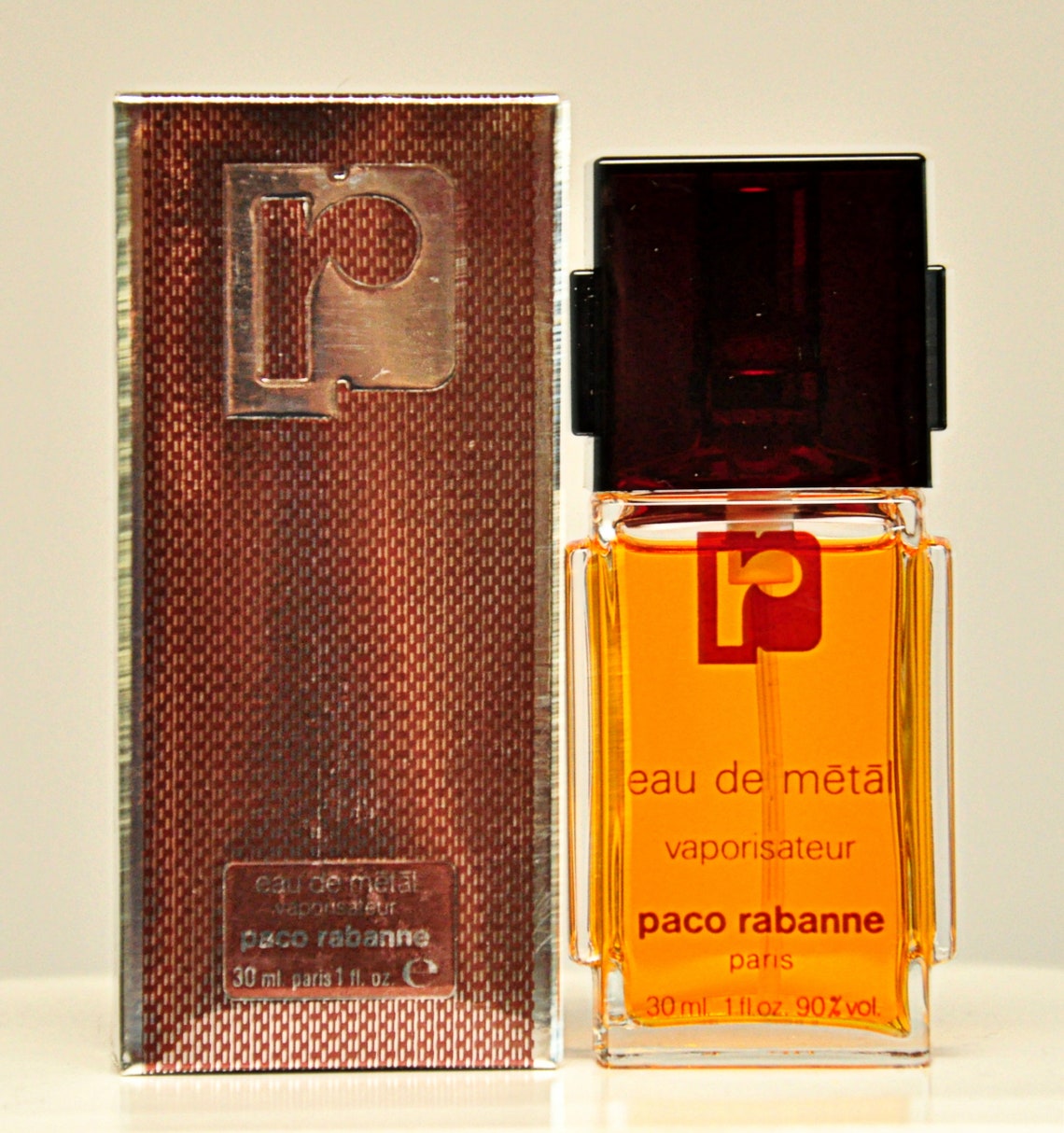 Paco Rabanne Eau De Metal Eau De Toilette Edt 30ml 1 Fl. Oz. - Etsy UK