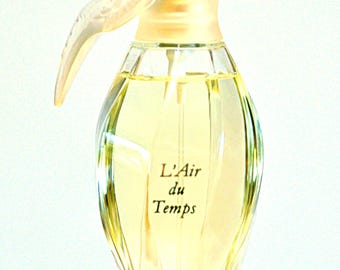 Nina Ricci L'Air du Temps Eau de Toilette Edt 100ml Spray Damparfym Rare Vintage 1948 90-talsversion" Som i bild