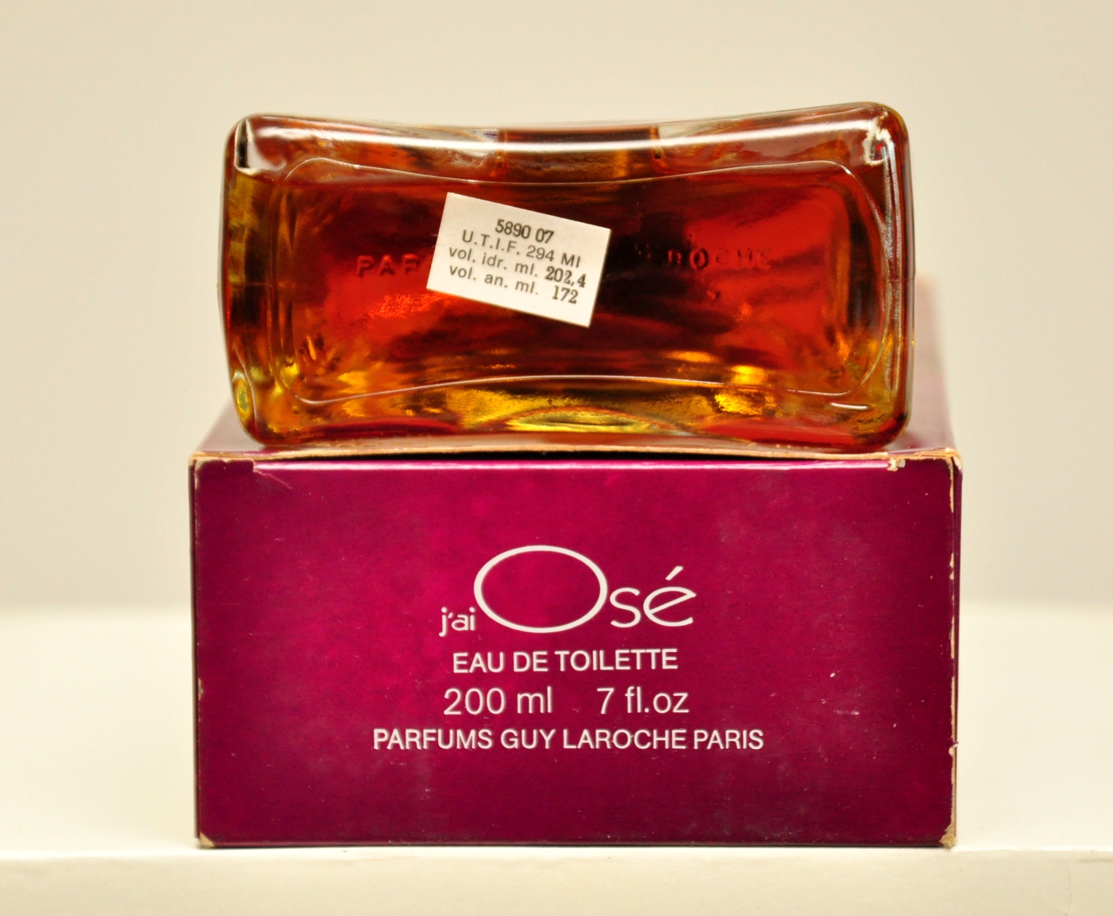 Petit Sac De Soirée Guy Laroche "J'ai Osé" - Bordeaux - Microfibre - Fabriqué En France