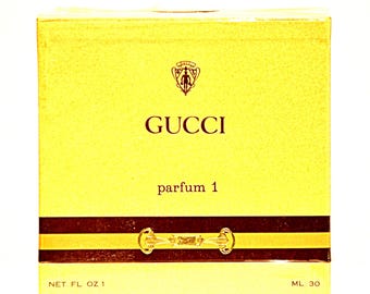 【希少品】GUCCI No. 1 eau de parfum 30ml Gucci No. 1 Parfum 30ml 1 Fl. Oz. Splash Not Spray Perfume Extract