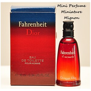 Christian Dior Fahrenheit Eau De Toilette Pour Homme Edt 10ml 0