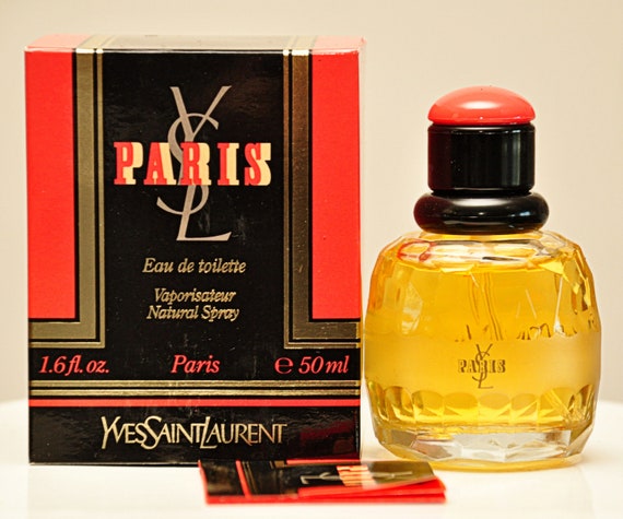 Yves Saint Laurent Paris Eau De Toilette Edt 50ml 16 Fl. Oz. - Etsy Finland