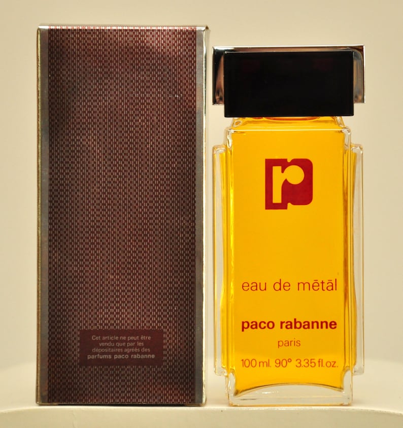 Paco Rabanne Eau de Metal Eau de Toilette Edt 100ml 3.35 Fl. Etsy