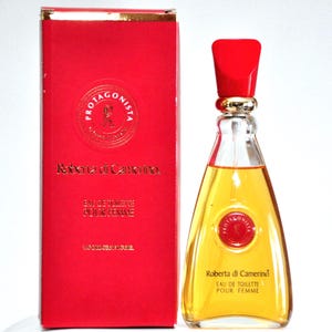 Roberta di Camerino Protagonista Pour Femme Eau De Toilette Edt 100ML 3.4 Fl. Oz. Spray Perfume Woman Rare Vintage Old 1995