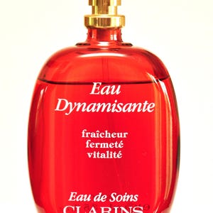 Clarins Eau Dynamisante Eau de Soins 100ml Spray Unisex Parfüm Seltenes Vintage 1987