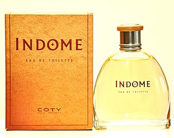 Coty Indome Eau de Toilette Edt 100 ml Splash Non Spray Herrenparfüm Seltener Jahrgang 1996