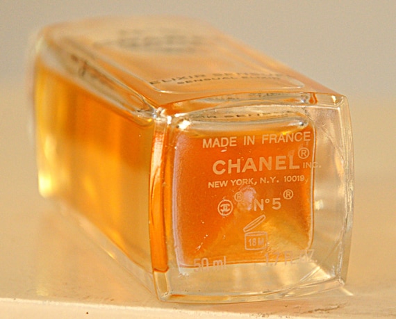 Chanel N.5 Elixir Sensuel Fluid Body Gel 50ml 1.7 Fl. Oz. Perfume