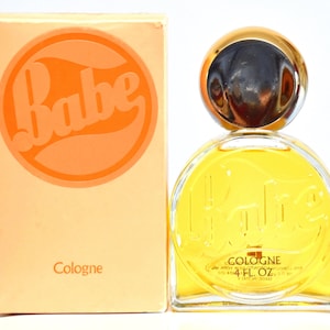 Fabergé Babe Cologne 120ml 4 Fl. Oz. Splash Perfume for Woman Rare Vintage 1976