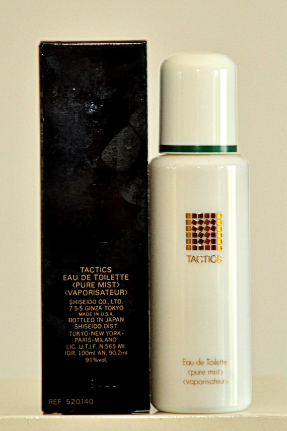 Shiseido Tactics Eau De Toilette Pure Mist Edt 100ml 3,3 Fl. Oz