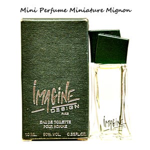 Jean Louis Vermeil Paris Imagine Design pour Homme Eau de Toilette Edt 10ml Miniature Splash Non Spray Herenparfum Zeldzame Vintage 1989