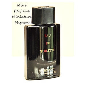 Arrogance Pour Homme von Arrogance Eau de Toilette Edt 5ml Miniatur Splash Non Spray Herren Parfüm Selten Vintage 1982