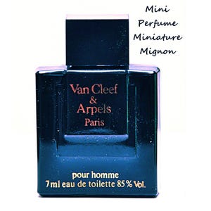 MINIATURA 7 ml Van Cleef & Arpels pour Homme Eau de toilette Miniatura di Profumo Uomo Rarissimo Vintage 1978