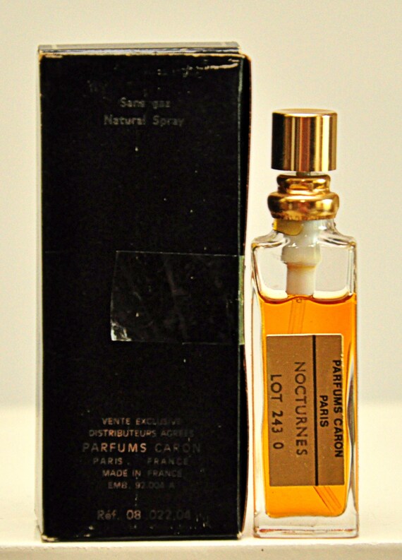 Caron Nocturnes Pure Perfume Extract 7.5ml 1/4 Fl. Oz. Spray
