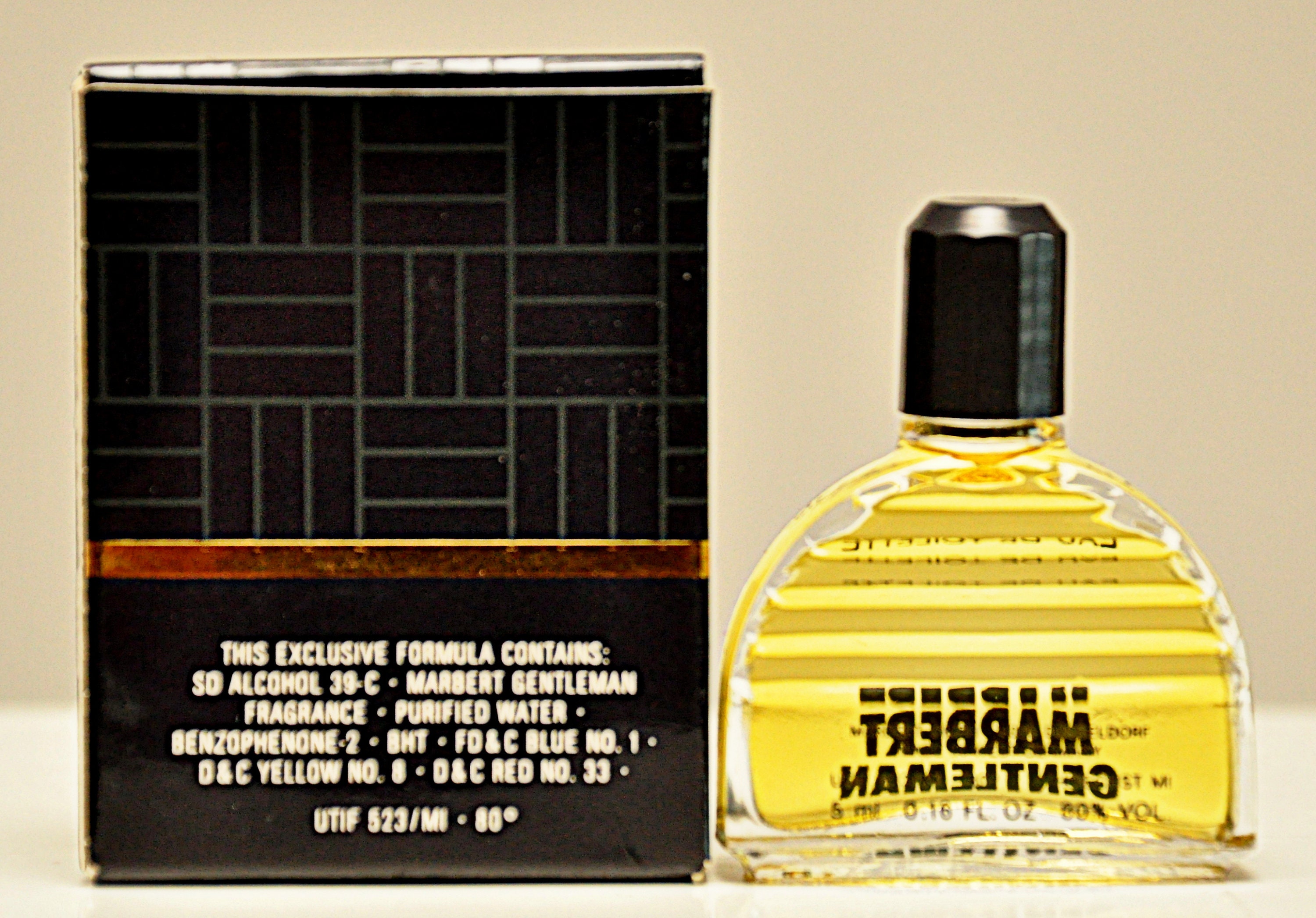 Gentleman Marbert cologne - a fragrance for men 1986