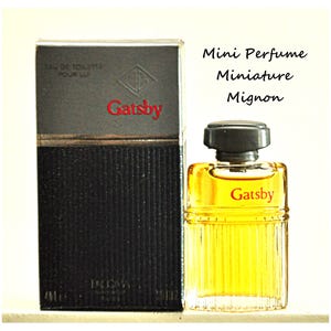 Pacoma Gatsby Pour Lui Eau de Toilette Edt 4ml Miniatur Splash No Spray Herren Parfüm Selten Vintage 1987