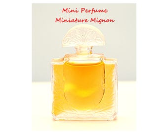 MINIATUR 4,5 ml Lalique von Lalique Eau de Toilette Miniatur-Damenparfüm, seltener Jahrgang 1992