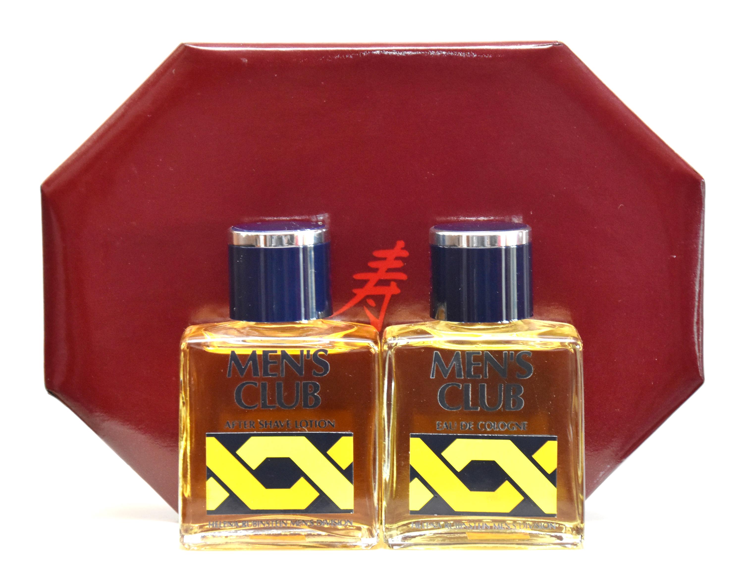 Gift Box Helena Rubinstein Men's Division Men's Club Eau de Cologne 56ml 1,9 Fl. Oz. Splash Ultra Rare Vintage 1966