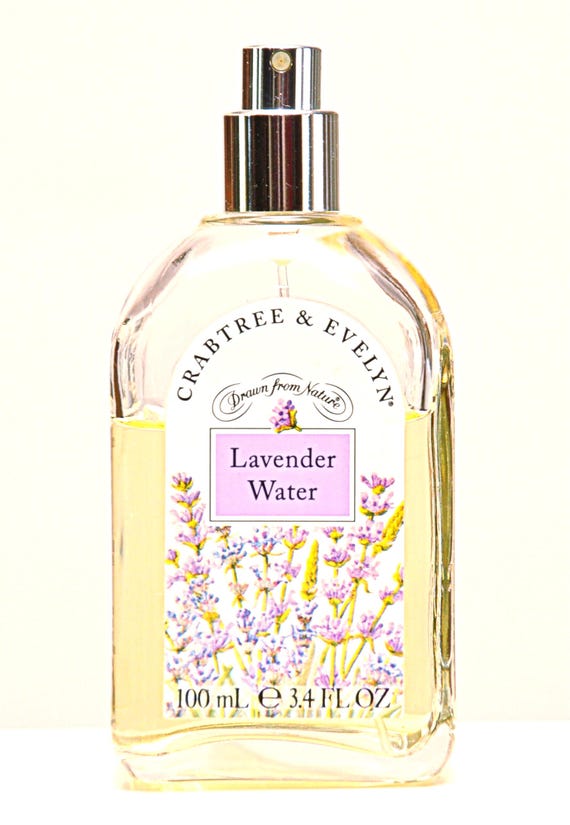 Crabtree & Evelyn Lavender Water 100ml 3.4 Fl. Oz. Spray Perfume
