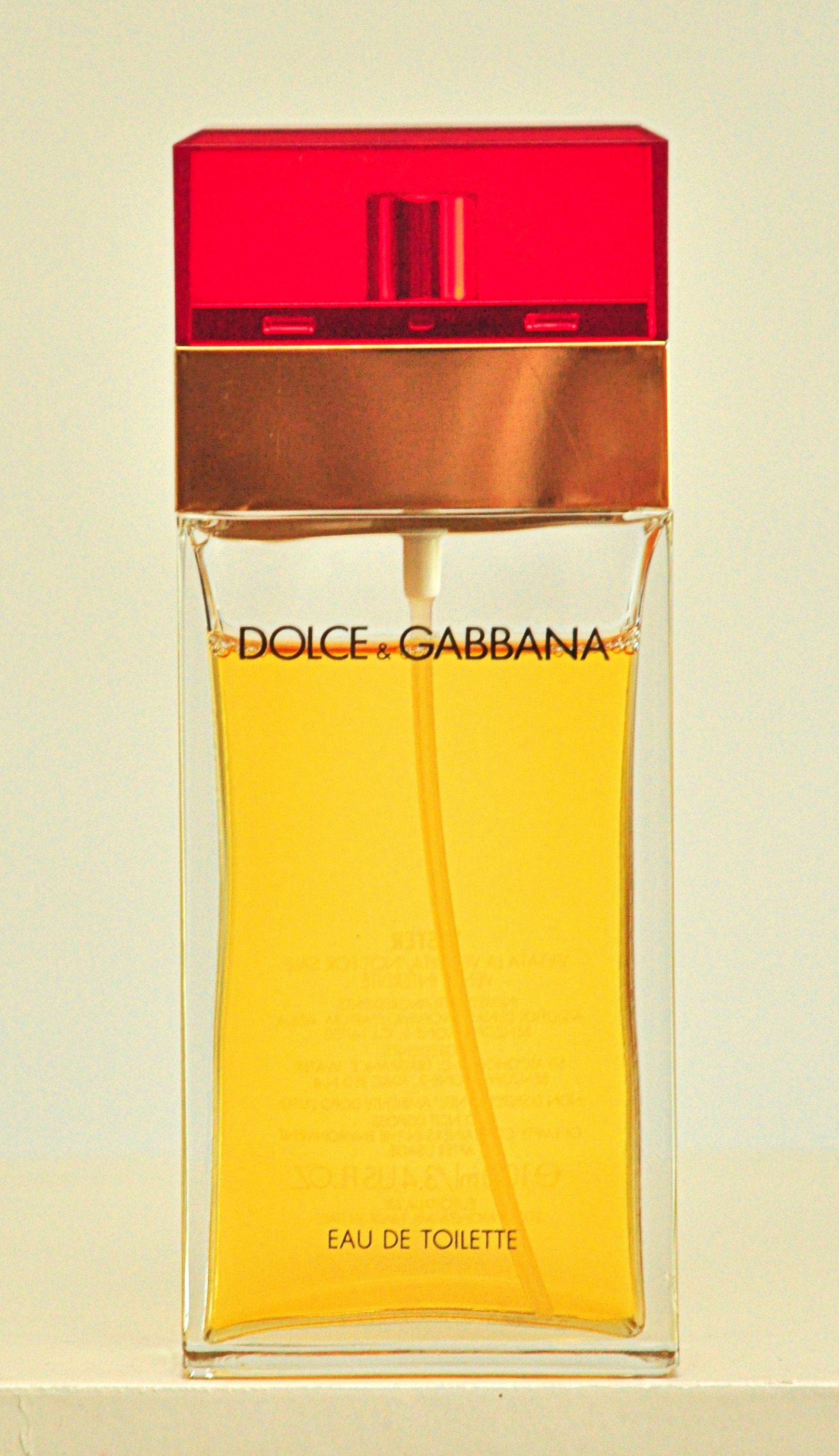 ulv Mindful vold Dolce & Gabbana Classic Red Eau De Toilette Edt 100ml Fl. Oz. | Etsy
