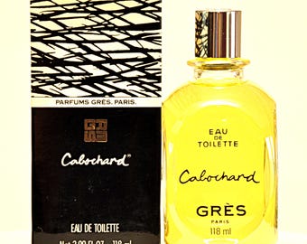 Parfums Grés Cabochard Eau de Toilette Edt 118ml Splash Not  Spray Perfume for Woman Rare Vintage 1959 1970s Version