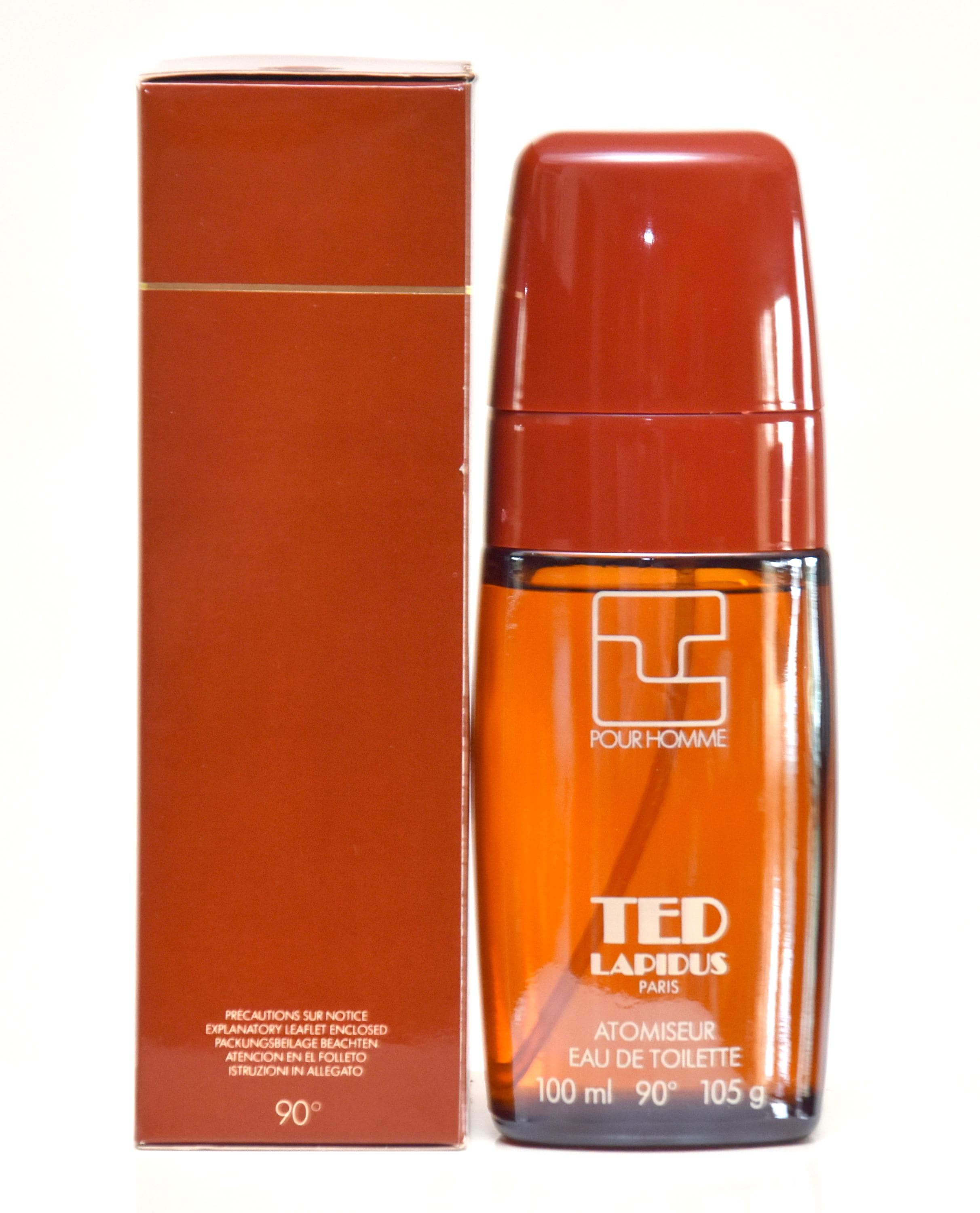 T. Lapidus Pour Homme Eau De Toilette 100ml 3.5 Fl. Oz. Splash