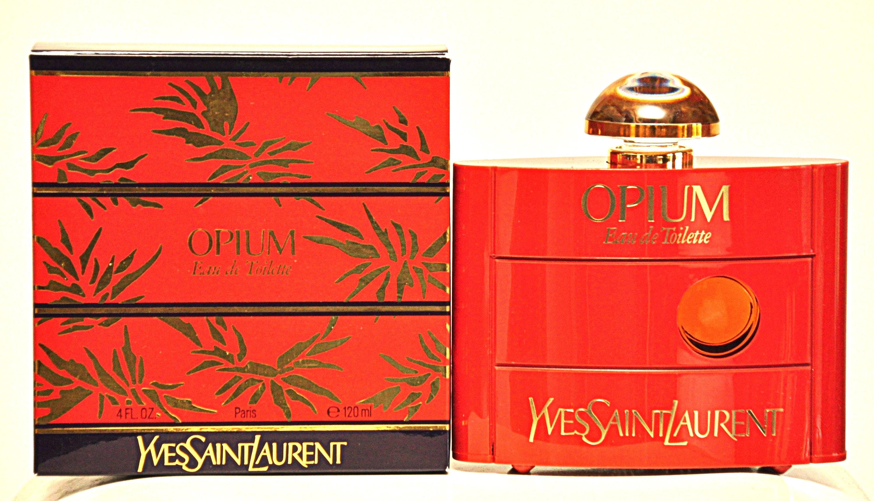 Yves Saint Laurent Opium Eau de Toilette Edt 120ml 4 Fl. Oz