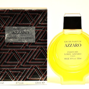 Azzaro by Loris Azzaro Eau de Parfum Edp 120ml 4 Fl. Oz. Splash Not Spray Perfume for Woman Ultra Rare Vintage 1975