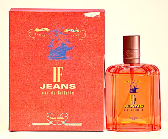 ソレル・フォンタナ　ヴィンテージ香水「IF Jeans」スペシャルエディション Sorelle Fontana If Jeans for Woman Special Edition Eau De Toilette