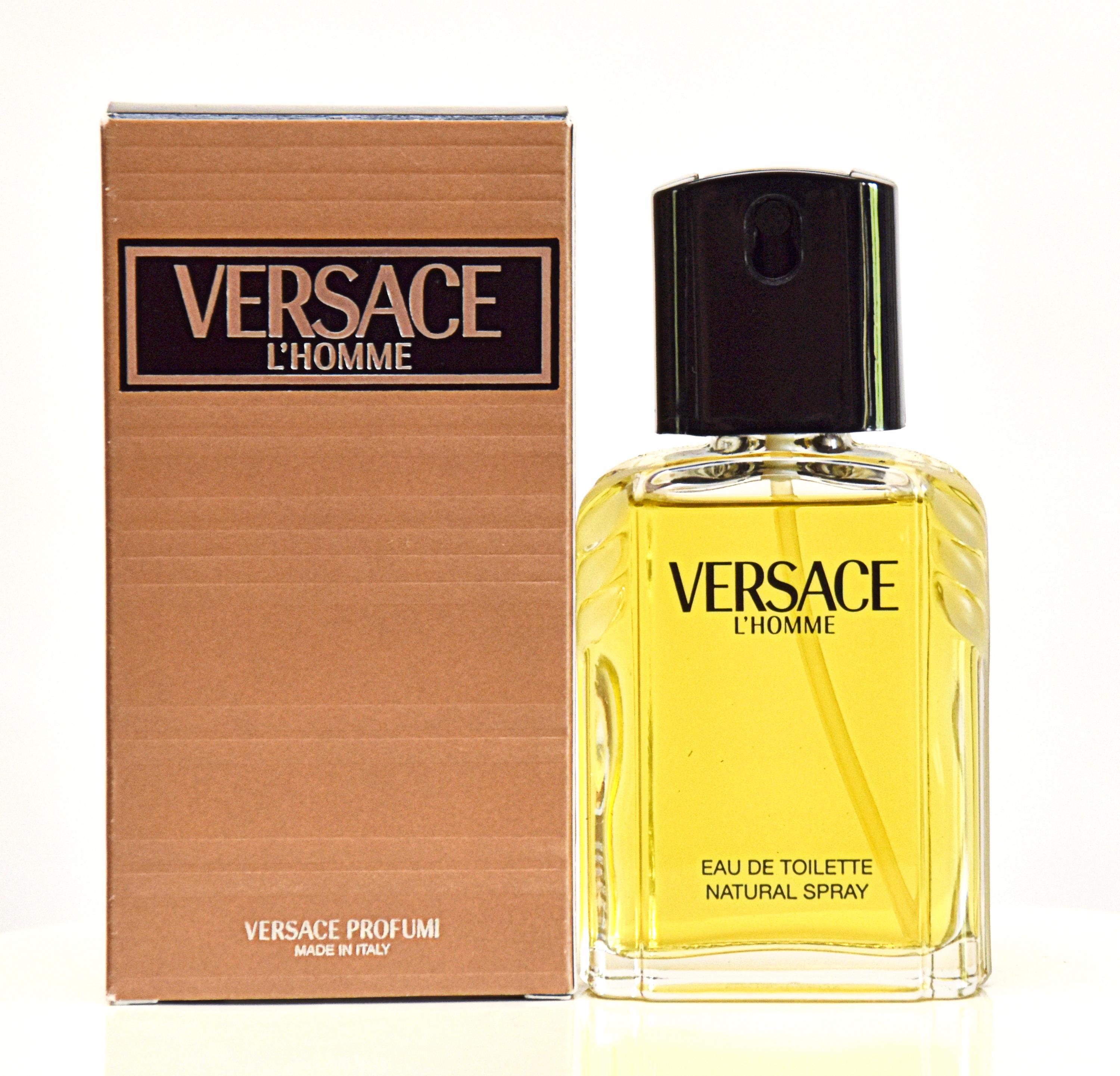 Versace L'homme Eau De Toilette 50ml 1.6 Fl. Oz Natural Spray