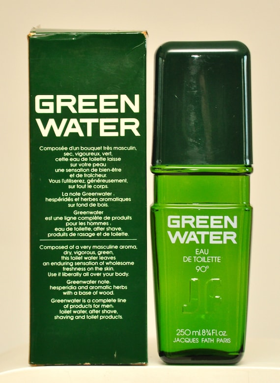 Jacques Fath Green Water Eau de Toilette Edt 250ml Splash No