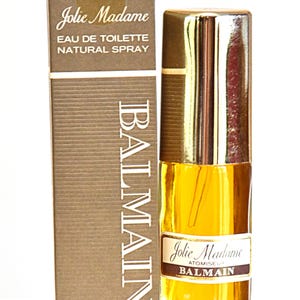 Pierre Balmain Jolie Madame Eau de Toilette 30ml 1 Fl. Oz. Natural Spray Perfume for Woman Super Rare Vintage 1953