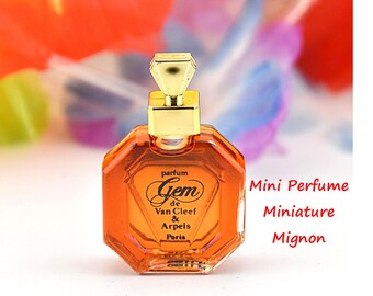 MINIATUR 2 ml Van Cleef & Arpels Gem Extrait de Parfum Miniatur Parfümextrakt Damen sehr selten Vintage 1987