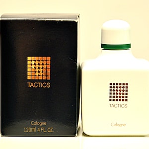 Shiseido Tactics Cologne 120ml Splash Perfume Masculino Muito Raro Vintage 1978 Versão dos anos 90