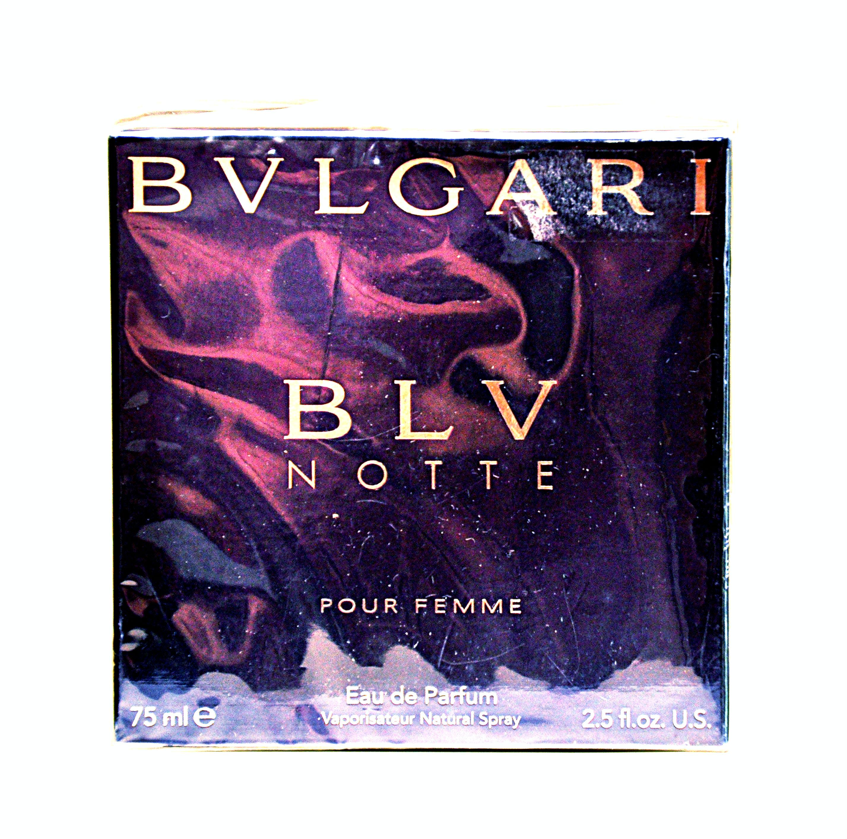 Bvlgari BLV Notte Pour Femme Eau De Parfum 75ml 2.5 Fl. Oz