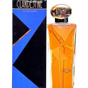 Guy Laroche Clandestine Eau de Toilette Edt 100ml Splash Non Spray Profumo Donna Rarissimo Vintage 1986