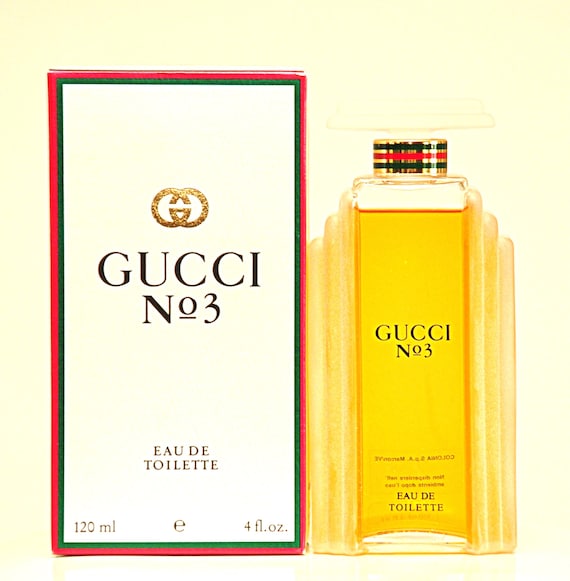 ☆GUCCI No3 Eau de Toilette 120ml☆ Gucci No 3 by Gucci Eau De Toilette Edt 120ml 4 Fl. Oz