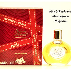 Hermès Parfum d&#39;Hermes Eau de Toilette Edt 5ml Miniatura Splash Non Spray Profumo Donna Rarissimo Vintage 1984