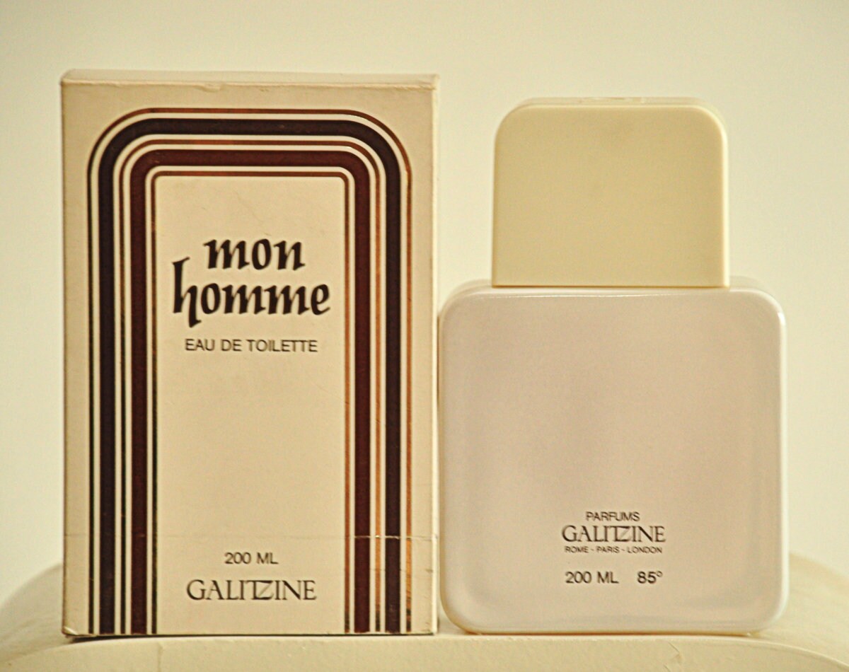 Galitzine Mon Homme Eau De Toilette Edt 200ml 6.7 Fl. Oz. No Spray