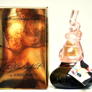 Alberta Ferretti Parfum de Nuit Eau de Parfum Edp 50ml Spray 1.7 Fl. Oz. Perfume for Woman Rare Vintage Old 1995