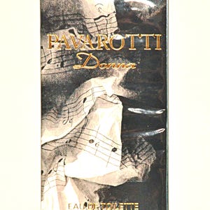 Pavarotti Donna by Luciano Pavarotti Eau de Toilette 100ml 3.4 Fl. Oz. Spray Perfume for Woman Rare Vintage 1995