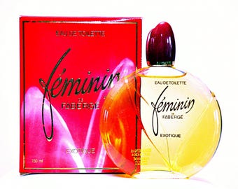 Eau De Toilette Fabergé Feminin Fraîche - Flacon 100ml, Neuf (emballage Possiblement Ouvert)