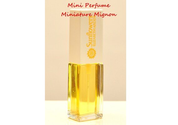 Spray 1993 10ml Toilette Vintage Etsy Oz. Sunflowers 0,33 De Woman Eau for Elizabeth - Rare Fl. Perfume Arden Miniature