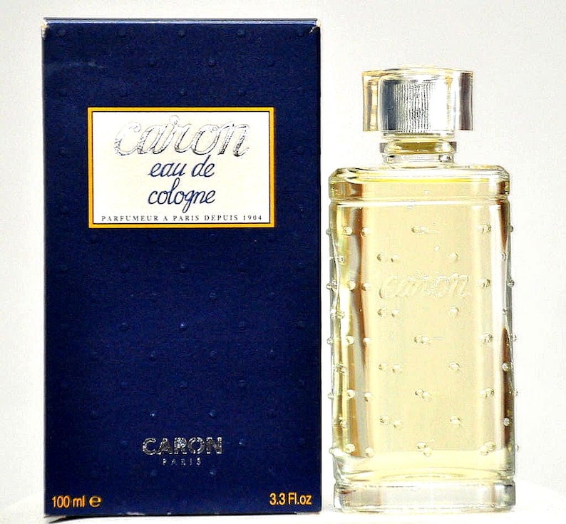 Caron Eau De Cologne Edc 100ML 3.3 Fl. Oz. No Spray Splash Cologne for Man Rare Vintage Old 1994 Prima Versione image 1