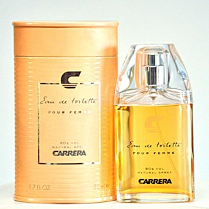 Carrera Pour Femme Eau de Toilette Edt 50ml Spray Damen Parfüm Selten Vintage 1988