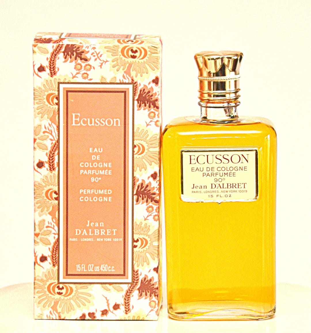 香水(女性用) JEAN D'ALBRET pub de 1970 duetto Ecusson Jean D'Albret ECUSSON parfum 1970s - Fragrance Vault – F Vault