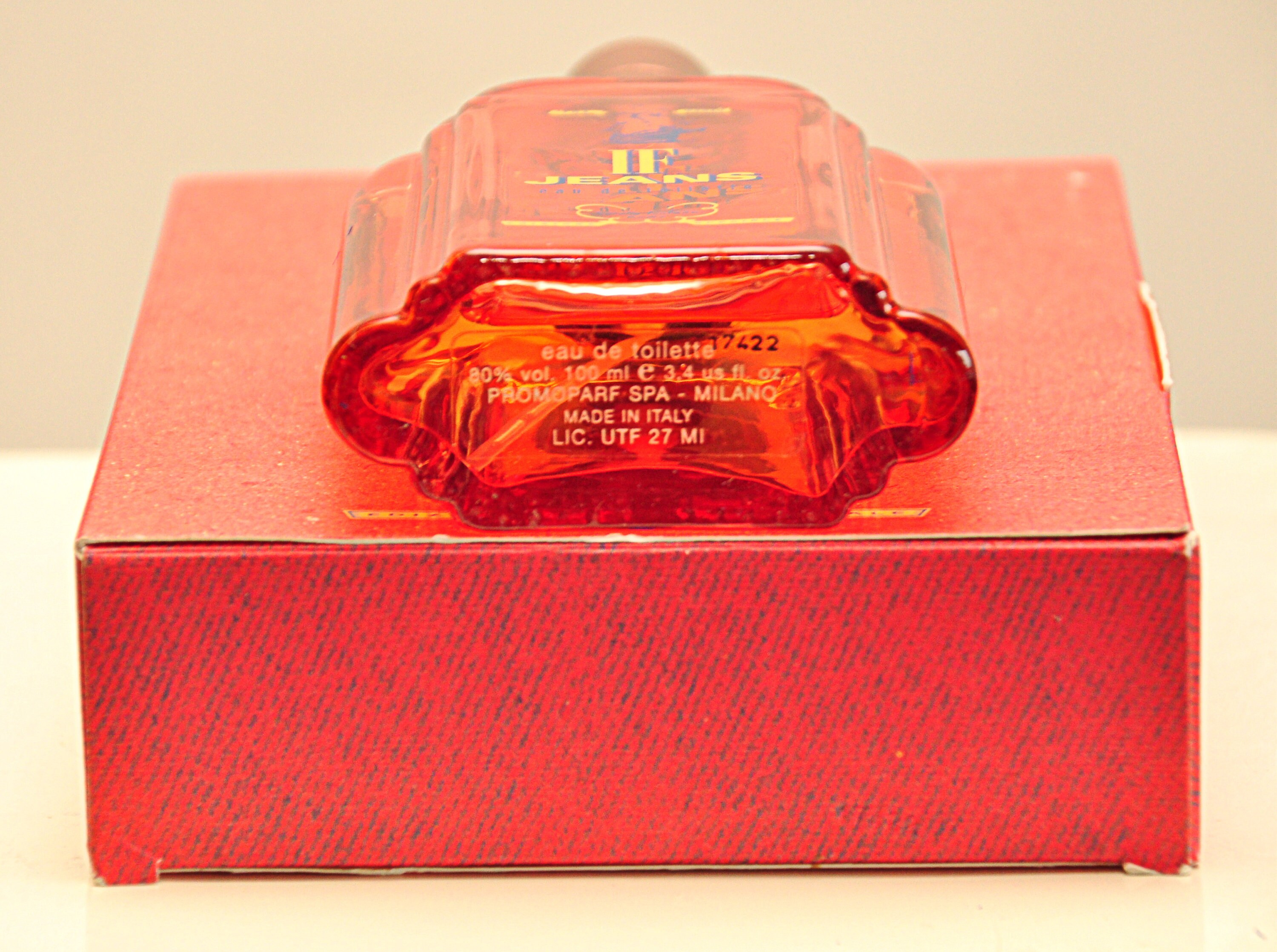 ソレル・フォンタナ　ヴィンテージ香水「IF Jeans」スペシャルエディション Sorelle Fontana If Jeans for Woman Special Edition Eau De Toilette