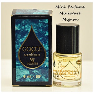 Morris Drops of Napoleon Eau de Toilette Edt 6ml Miniatur Splash Non Spray Damen Parfüm Selten Vintage 1979