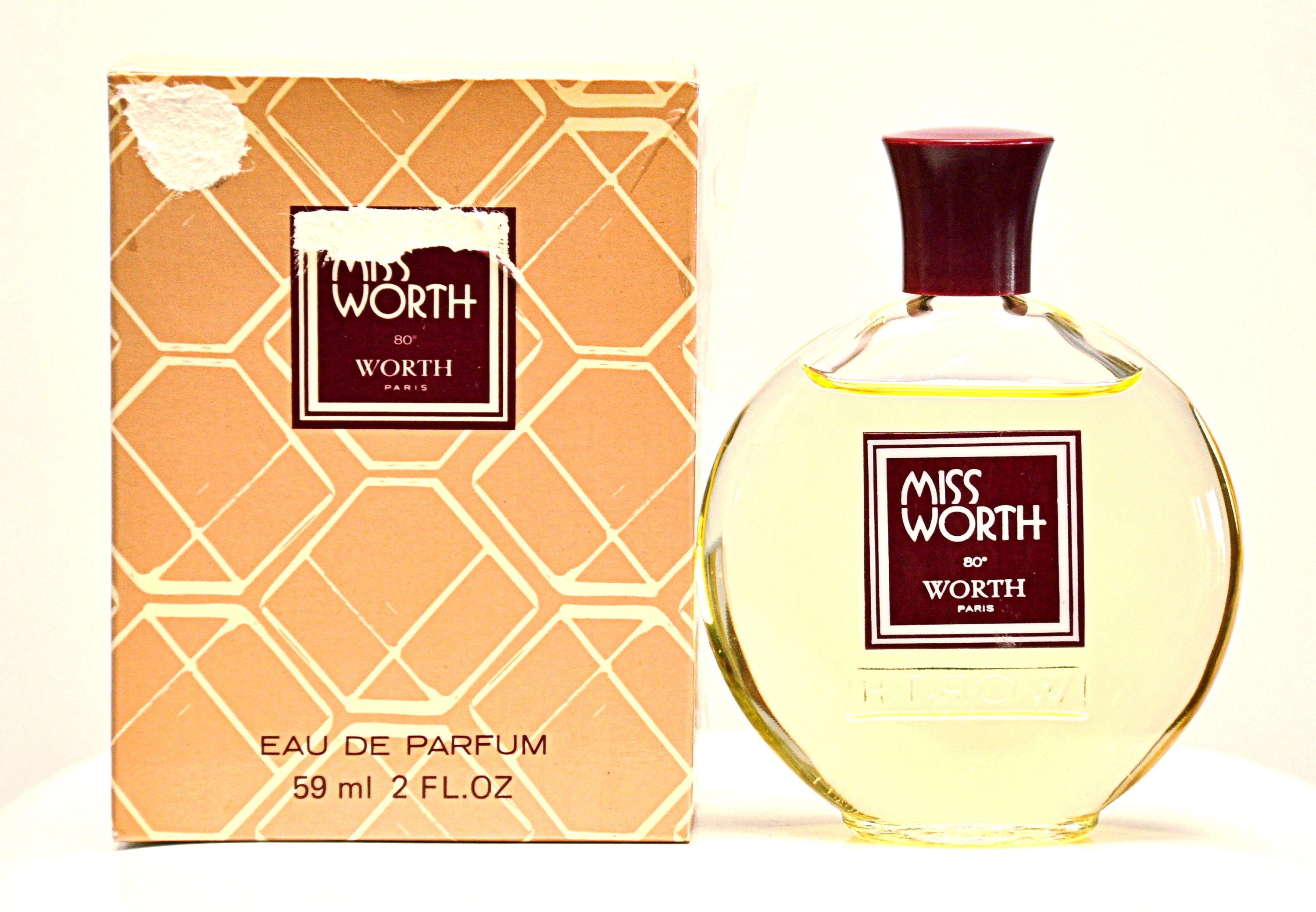 WORTH MISS WORTH EAU DE PARFUM 118ml 香水 Worth Paris Miss Worth Eau De Parfum 59ml Fl. Oz. 2 Splash